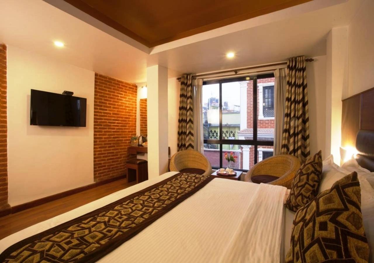 Hotel Shreesu Kathmandu Bagian luar foto
